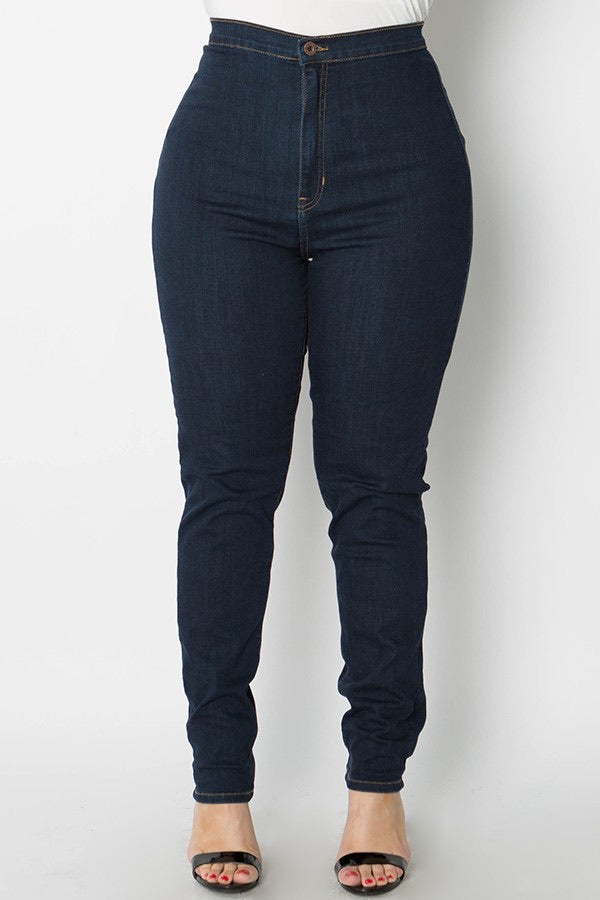 Just Right Jeans (Dark Blue)