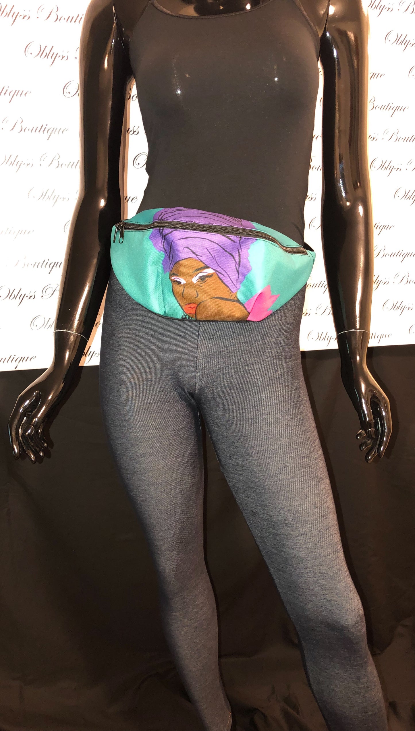 Abstract Queen Fanny Pack